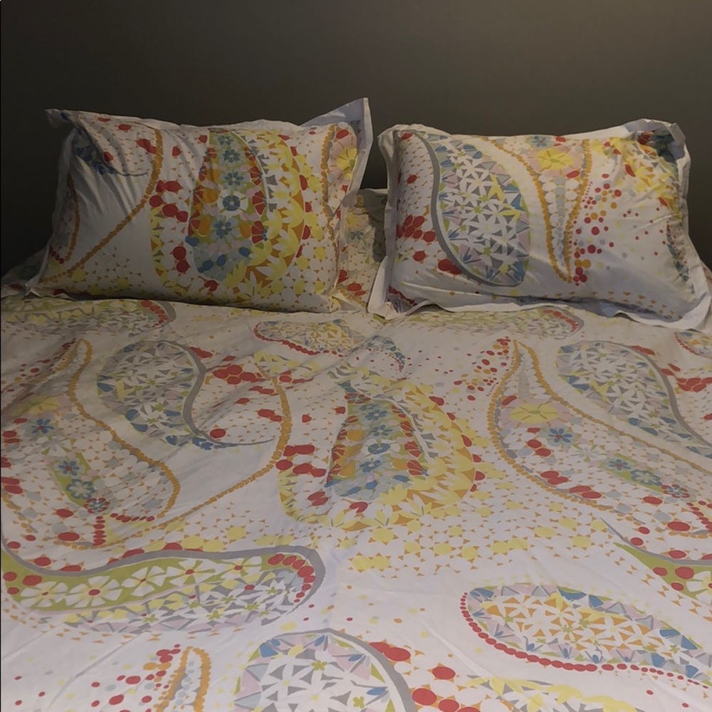anthropologie duvet cover